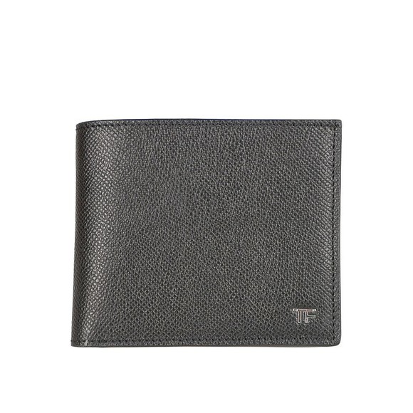 Tom Ford Textured Leather Bifold Wallet With Monogrammed Accent - NWT - Picture 1 of 3